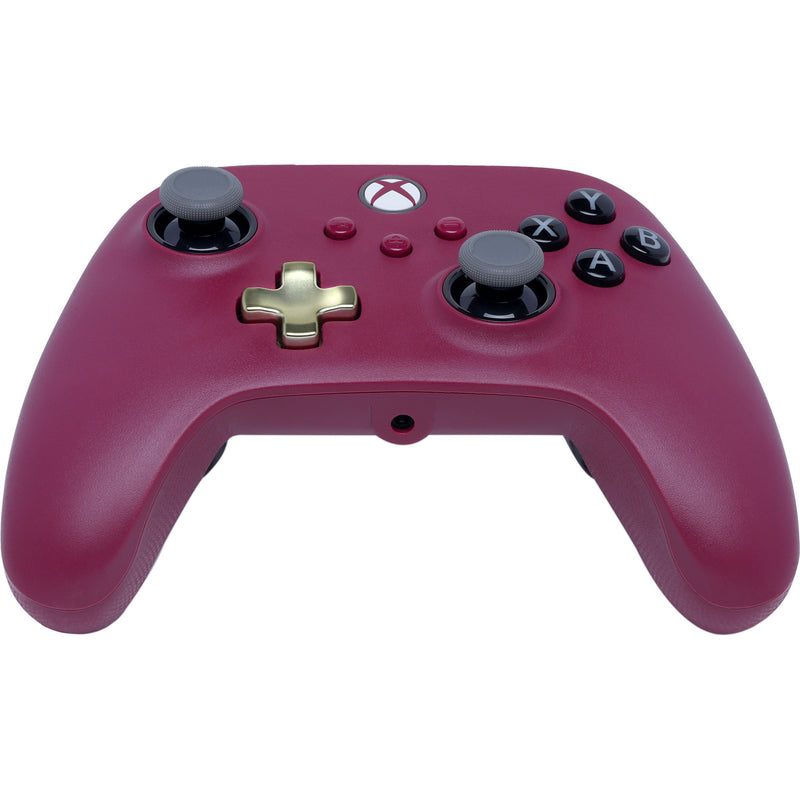 Afbeelding laden in galerijviewer, Powera advantage plus bedrade controller voor xbox series x|s - robijn (donkerrood, xbox series x|s, xbox one, pc)