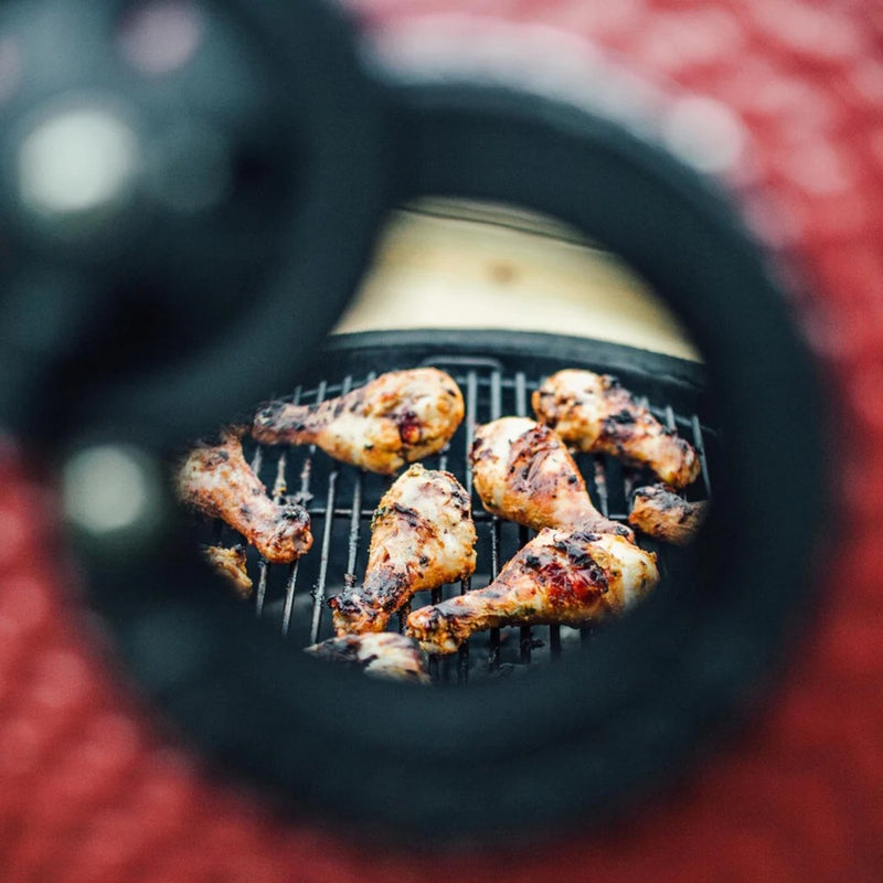 Load image into Gallery viewer, Kamado joe big joe i houtskoolbarbecue (rood zwart, ø 61cm)