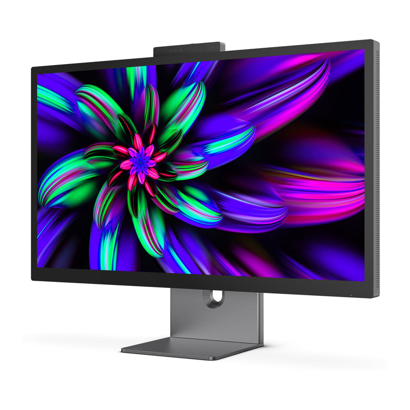 Cargue la imagen en el visor de la galería, Philips brilliance 27e3u7903 27 5k uhd monitor (grijs, hdmi, 2x usb-a, usb-c, thunderbolt 4, rj-45, webcam)