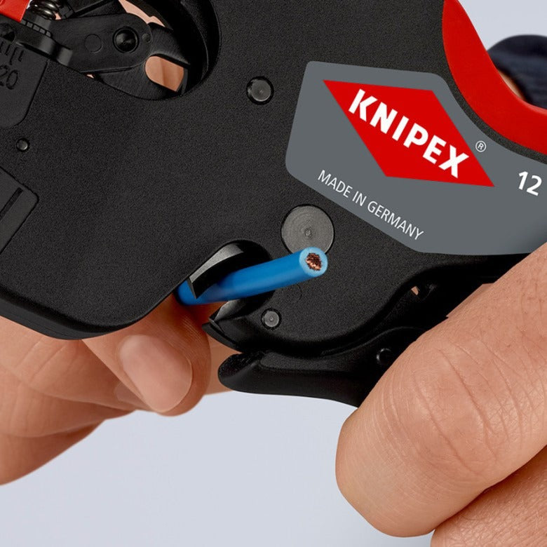 Load image into Gallery viewer, Knipex nexstrip striptang (zwart rood)