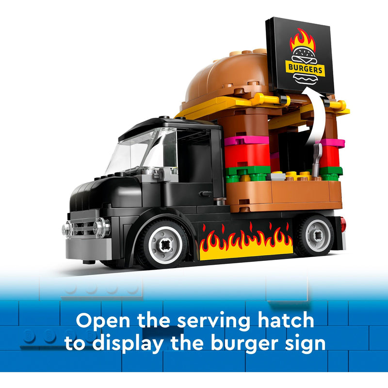 Afbeelding laden in galerijviewer, Lego city hamburgertruck - 60404