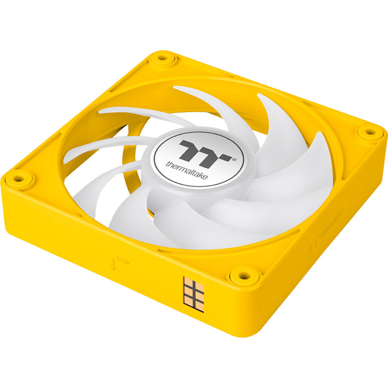 Load image into Gallery viewer, Thermaltake ct120 ex argb sync pc cooling fan bumblebee (3-fan pack) case fans (geel, 3 stuks, 120 x 120 x 25 mm, pwm)