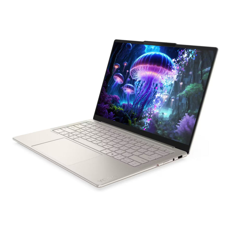 Afbeelding laden in galerijviewer, Lenovo yoga slim 7 14ill10 (83jx00f7mh) aura edition 14 copilot+ laptop (hoogglans wit | core ultra 5 226v | intel arc graphics 130v | 16 gb | 512 gb ssd)
