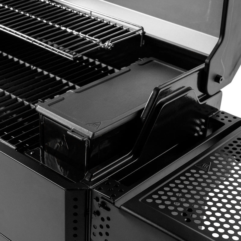 Load image into Gallery viewer, Masterbuilt autoignite series 545 digitale houtskoolbarbecue en -rookoven (zwart, wifi-besturing)