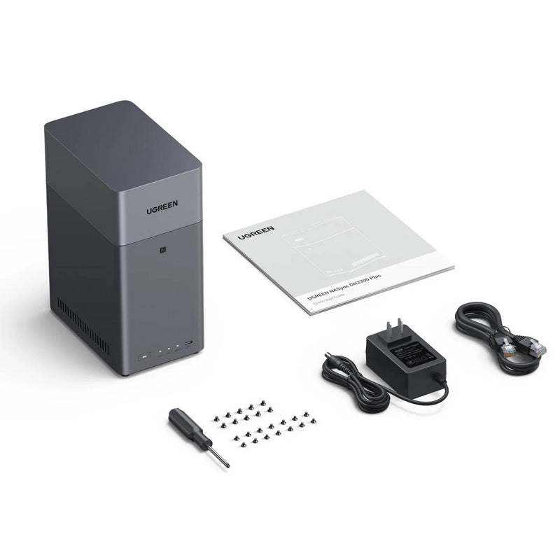 Afbeelding laden in galerijviewer, Ugreen nasync dh2300 (grijs, 1gbe, hdmi, usb)