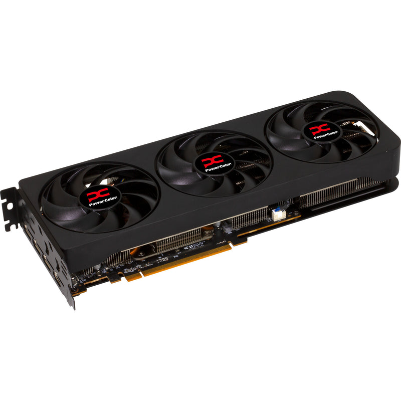 Afbeelding laden in galerijviewer, Powercolor radeon rx 9070 gre reaper 12gb gddr6 grafische kaart (zwart, rdna4, 3x displayport, 1x hdmi 2.1)
