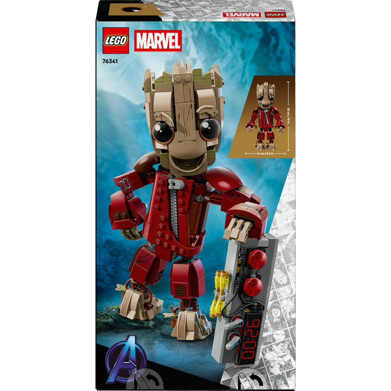 Load image into Gallery viewer, Lego marvel super heroes - groot in ravager jumpsuit constructiespeelgoed (76341)