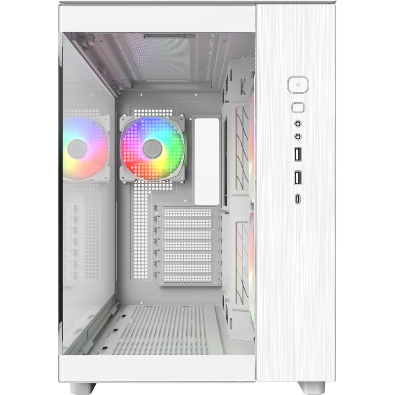 Load image into Gallery viewer, Montech king 65 pro midi tower behuizing (wit | 2x usb-a | 1x usb-c | window)