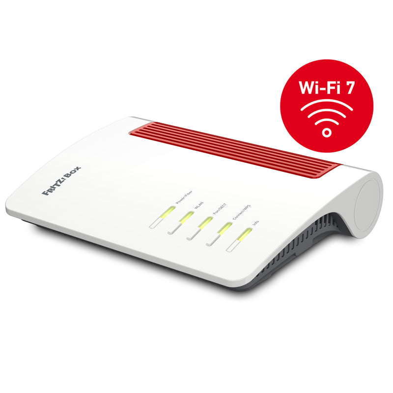 Load image into Gallery viewer, Fritz! box 5690 xgs edition international glasvezel router (wit rood, mesh wi-fi, 10 gbit s)