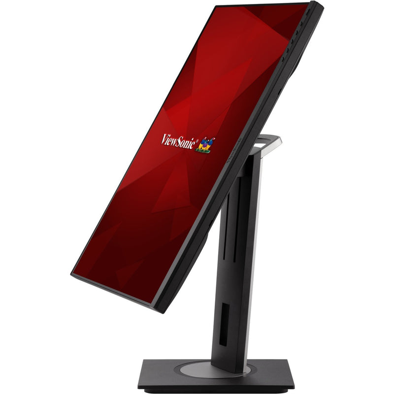 Afbeelding laden in galerijviewer, Viewsonic vg2756-4k docking monitor 27 (zwart (mat), 1x hdmi, 1x displayport, usb-c, usb-a, usb-b, sound)