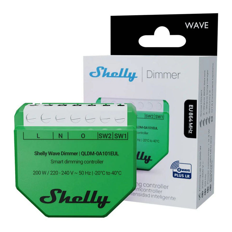 Load image into Gallery viewer, Shelly wave dimmer lr (eu) (groen)