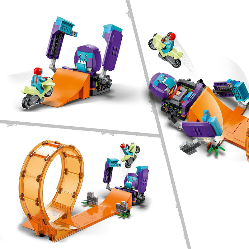 Load image into Gallery viewer, Lego city - chimpansee stuntlooping constructiespeelgoed (60338)