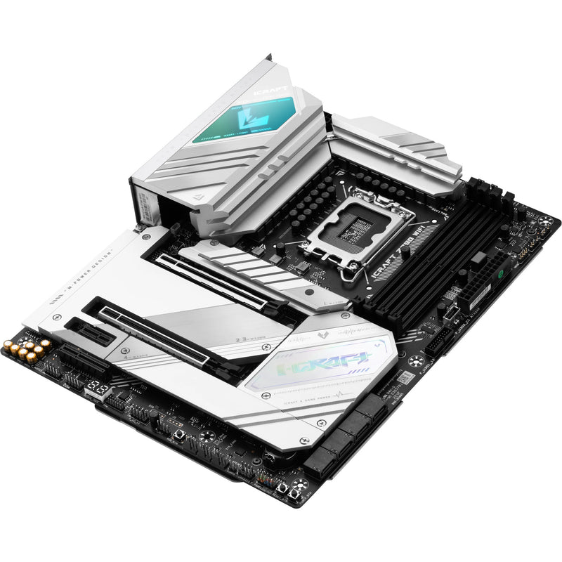 Afbeelding laden in galerijviewer, Maxsun ms-icraft z790 wifi v2 socket 1700 moederbord (zwart, raid, 2x 2.5 gb-lan, wlan, bt, sound, atx)