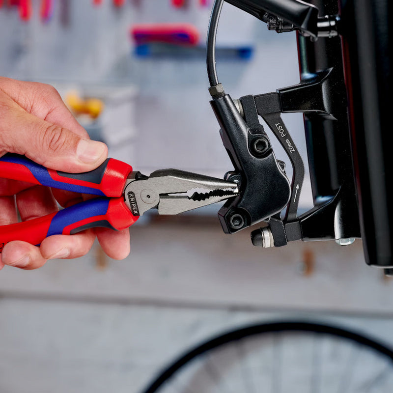 Load image into Gallery viewer, Knipex spitse kombitang combinatietang (rood blauw)