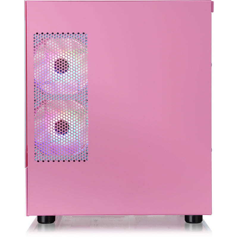 Afbeelding laden in galerijviewer, Thermaltake view 170 tg argb mini tower behuizing (roze | 2x usb-a | rgb | tempered glass)