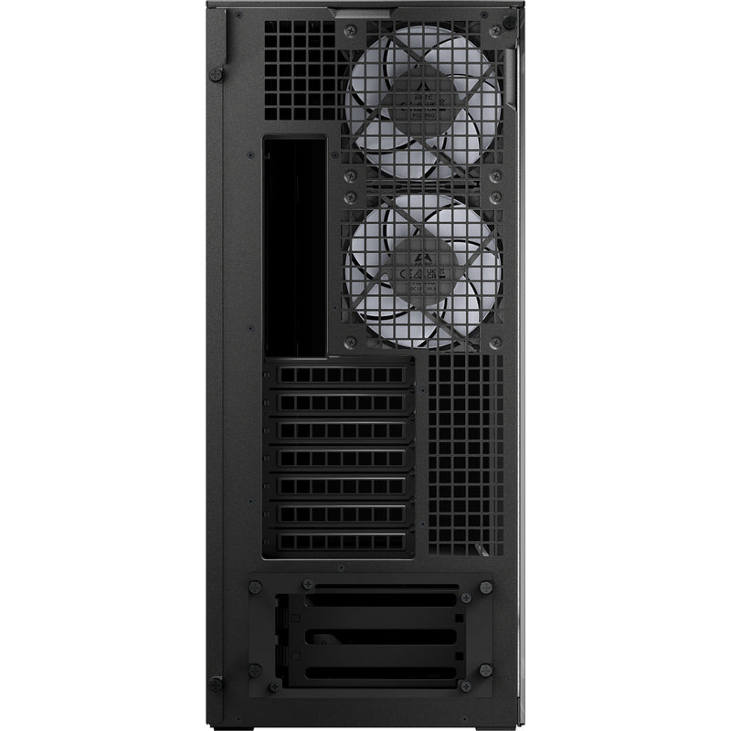 Load image into Gallery viewer, Arctic xtender midi tower behuizing (zwart (mat) | 2x usb-a | 1x usb-c | rgb | tempered glass)