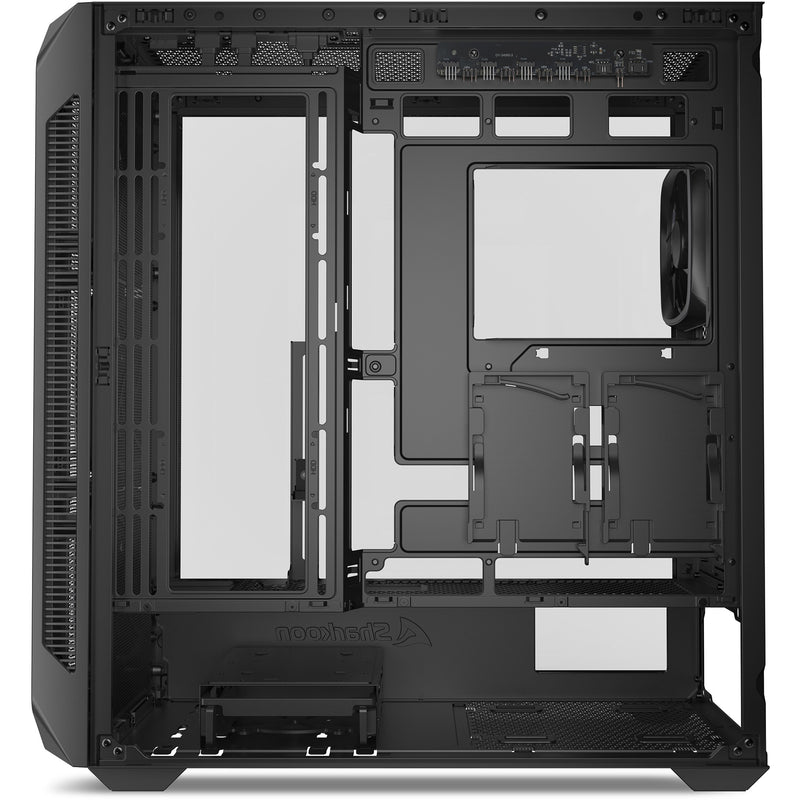 Load image into Gallery viewer, Sharkoon ak5m rgb midi tower behuizing (zwart | 2x usb-a | 1x usb-c | rgb | tempered glass)