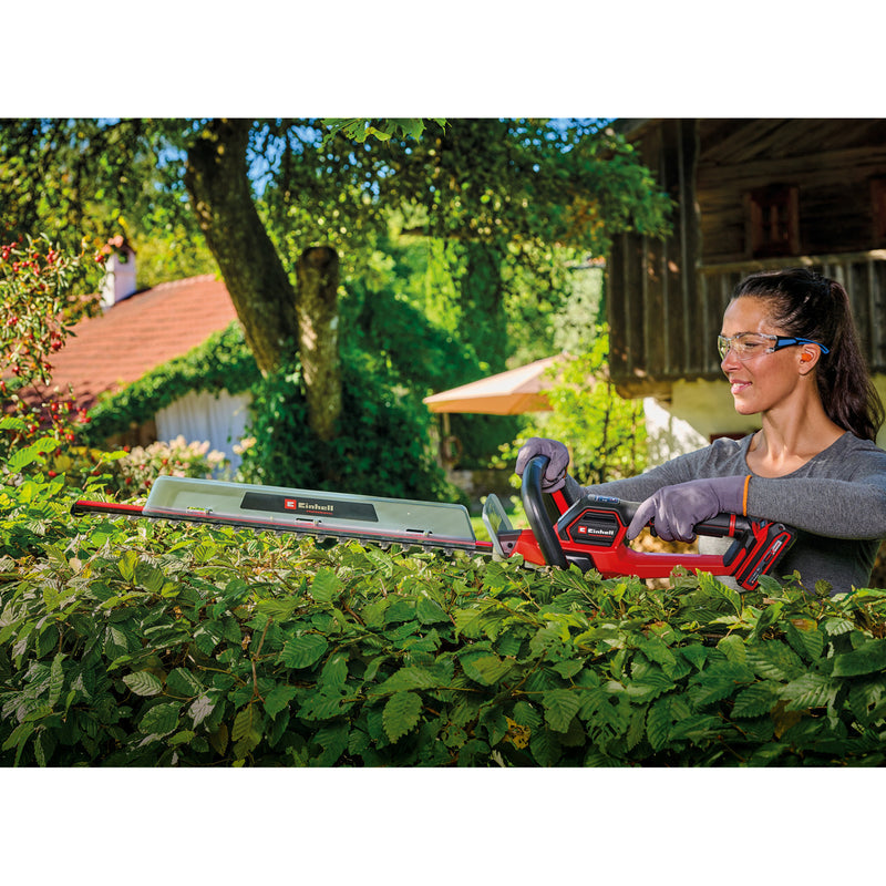 Load image into Gallery viewer, Einhell professional accu heggenschaar gp-ch 18 50 li bl-solo (rood zwart, accu en oplader niet inbegrepen)