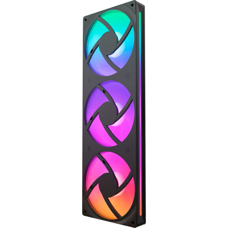 Load image into Gallery viewer, Nzxt f360 rgb core case fans (zwart, 3 stuks, 360 x 120 x 26 mm)