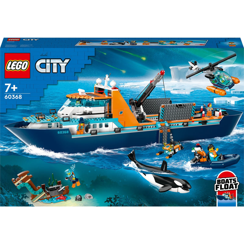Chargez l'image dans la visionneuse de la galerie, Lego city - poolonderzoeksschip constructiespeelgoed (60368)
