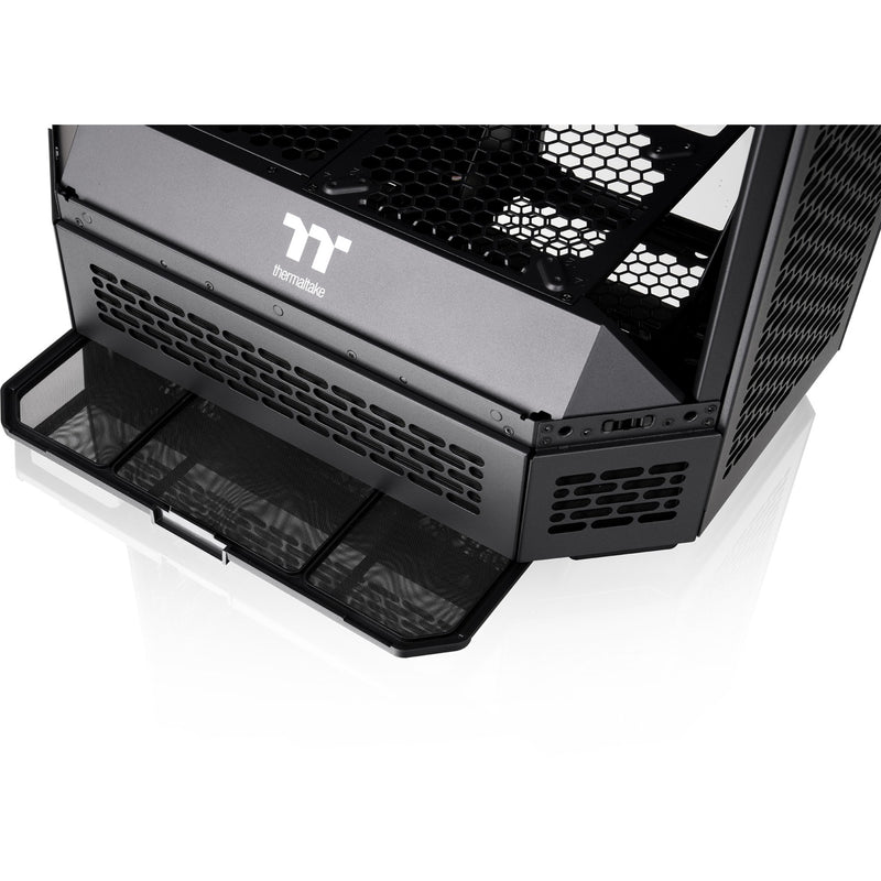 Load image into Gallery viewer, Thermaltake the tower 600 midi tower behuizing (zwart | 4x usb-a | 1x usb-c | tempered glass)