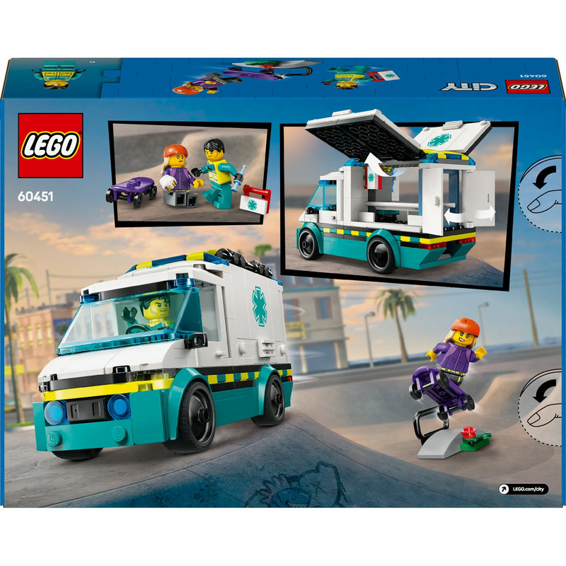 Load image into Gallery viewer, Lego city 60451 ambulance