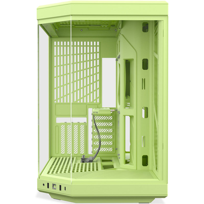 Load image into Gallery viewer, Hyte y70 midi tower behuizing (lichtgroen | 2x usb-a | 1x usb-c | tempered glass)