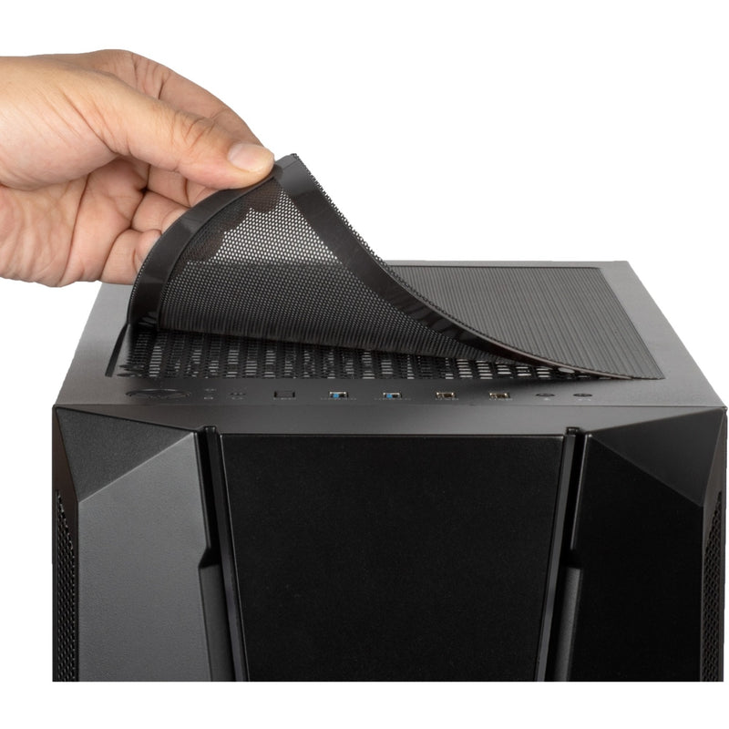 Load image into Gallery viewer, Silverstone sst-fav1mb-pro midi tower behuizing (zwart | 4x usb-a | rgb | window)