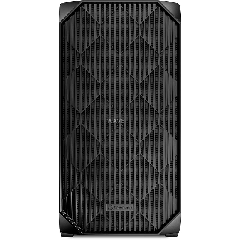 Load image into Gallery viewer, Sharkoon mk3 mini tower behuizing (zwart | 2x usb-a | 1x usb-c)