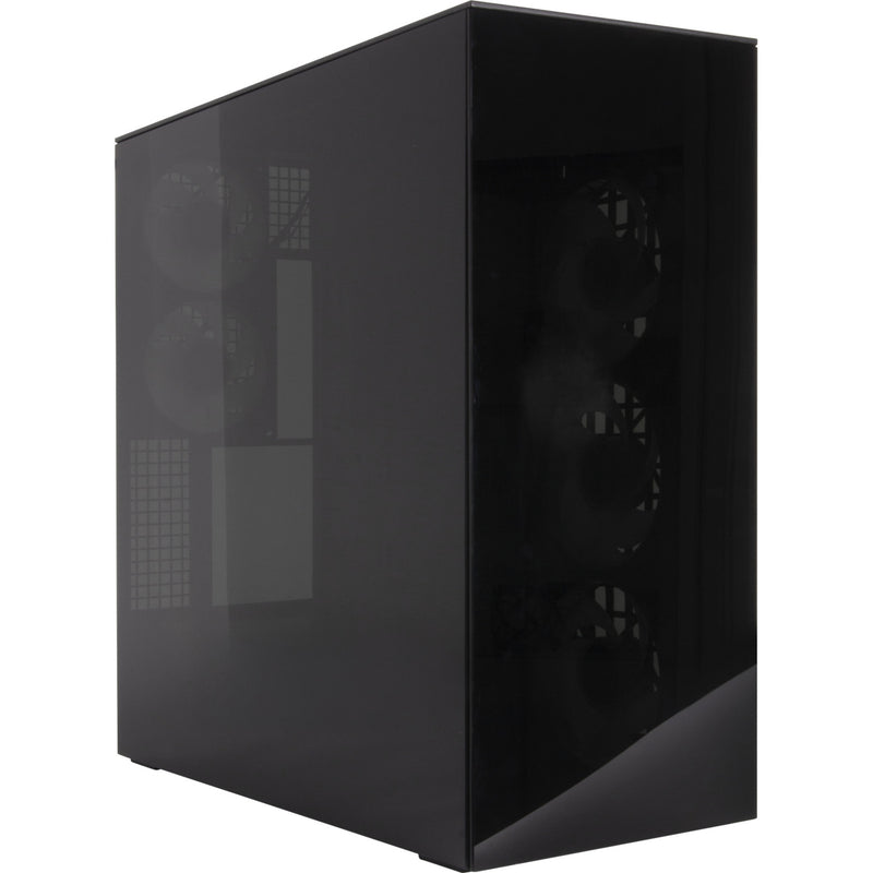 Load image into Gallery viewer, Arctic xtender midi tower behuizing (zwart (mat) | 2x usb-a | 1x usb-c | rgb | tempered glass)