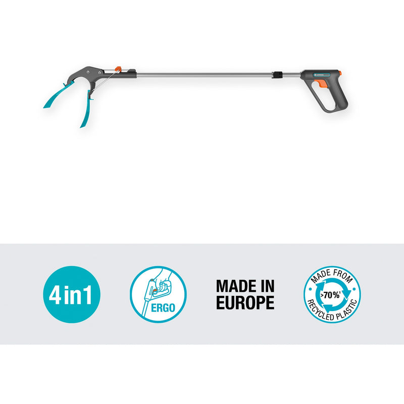 Load image into Gallery viewer, Gardena grijper 4-in-1 (grijs turquoise)