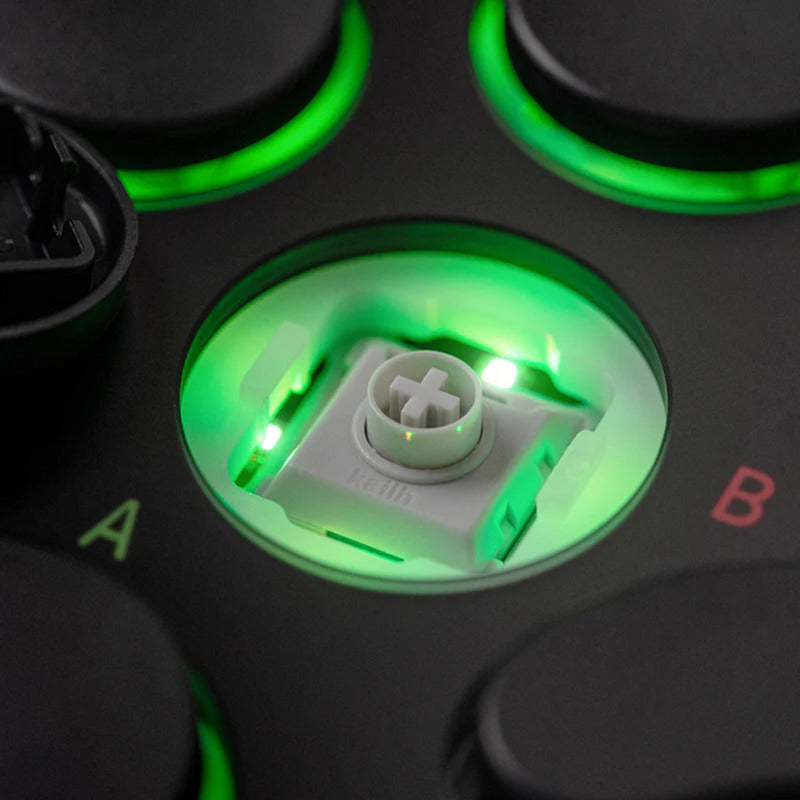 Afbeelding laden in galerijviewer, 8bitdo arcade controller for xbox (zwart, 2.4 ghz usb, xbox series x|s, xbox one, pc)