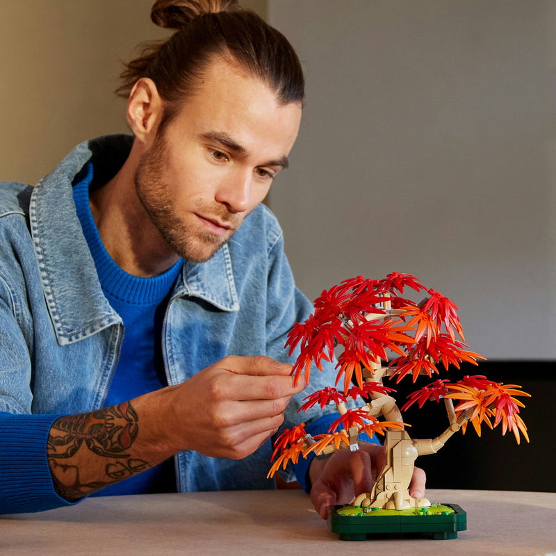 Load image into Gallery viewer, Lego the botanical collection - japanse esdoorn bonsaiboompje constructiespeelgoed (10348)