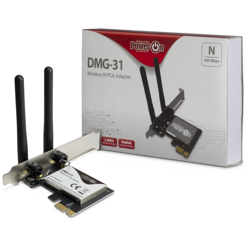 Afbeelding laden in galerijviewer, Inter-tech dmg-31 wireless-n pcie adapter wlan adapter