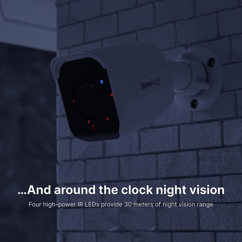 Load image into Gallery viewer, Synology bc500 beveiligingscamera (wit)