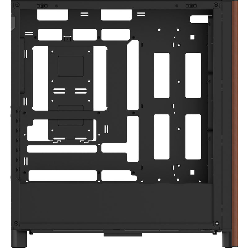 Load image into Gallery viewer, Thermaltake s370 ws midi tower behuizing (zwart | 2x usb-a | 1x usb-c | tempered glass)