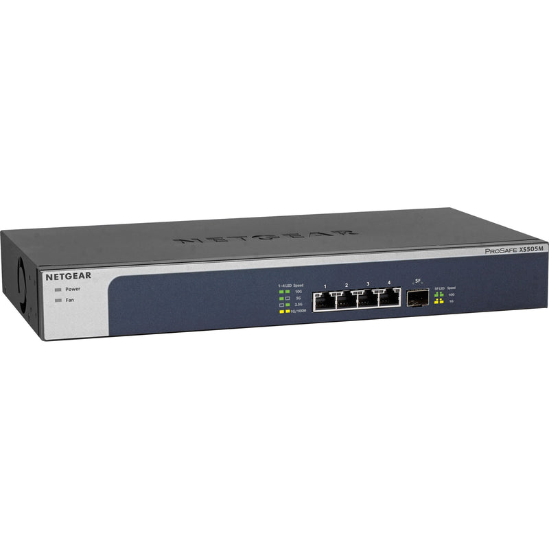 Load image into Gallery viewer, Netgear xs505m unmanaged switch