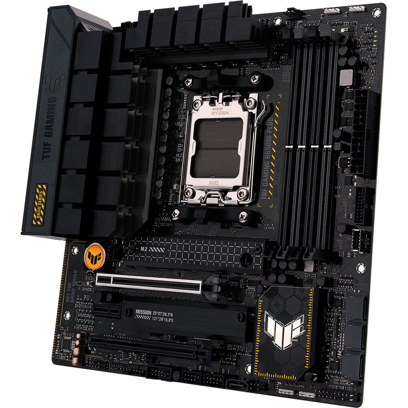 Load image into Gallery viewer, Asus tuf gaming b650m-plus socket am5 moederbord (zwart, raid, 2.5 gb-lan, sound, µatx)
