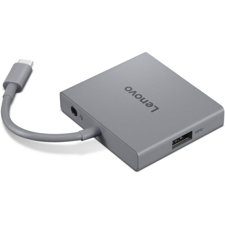 Laden Sie das Bild in Galerie -Viewer, Lenovo usb-c 4 in 1 hub gen2 usb-hub (grijs)