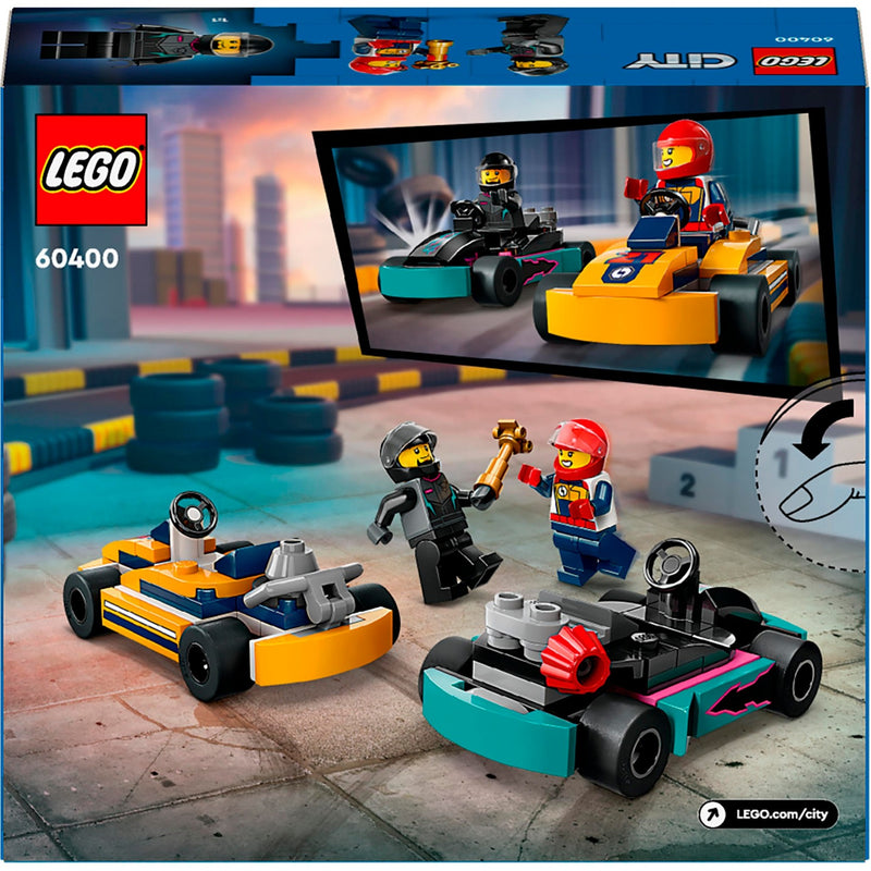 Load image into Gallery viewer, Lego city 60400 karts en racers