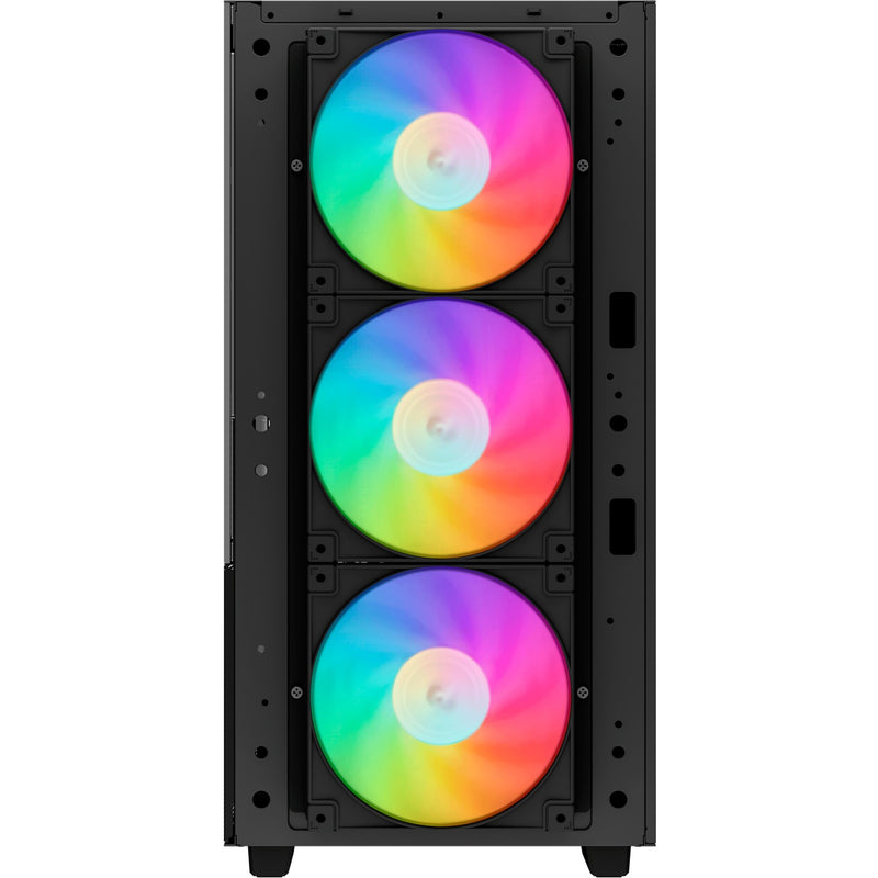 Load image into Gallery viewer, Deepcool ch560 midi tower behuizing (zwart | 1x usb-a | 1x usb-c | rgb | window)