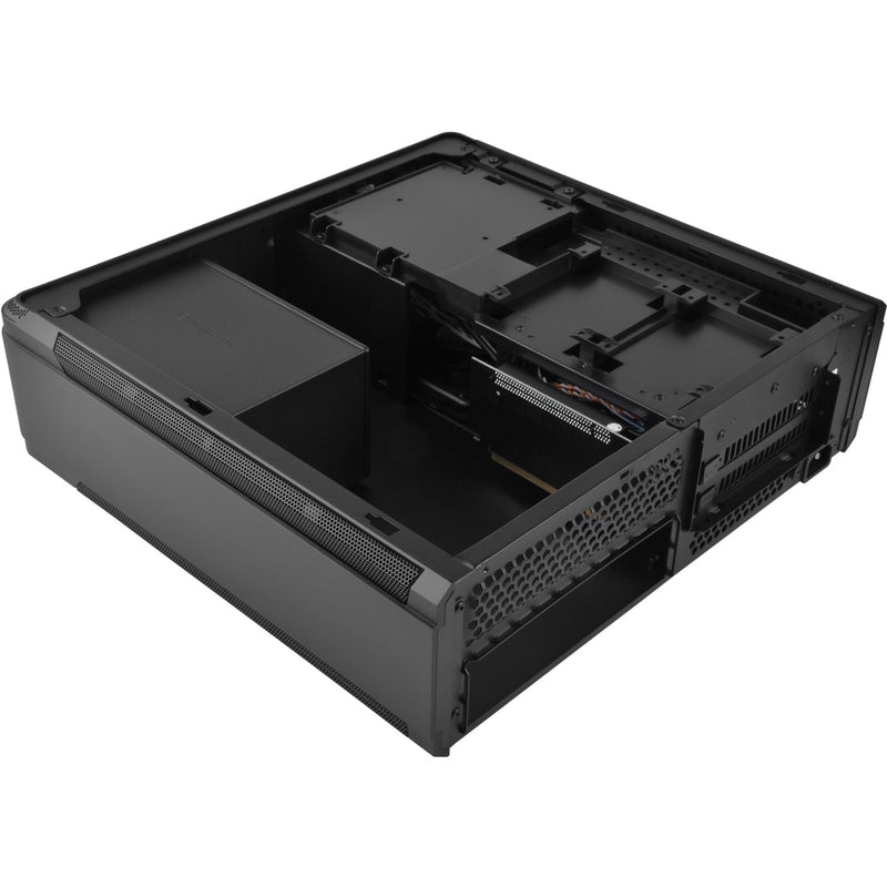 Load image into Gallery viewer, Silverstone sst-ftz01b-e desktop behuizing (zwart | 2x usb-a)