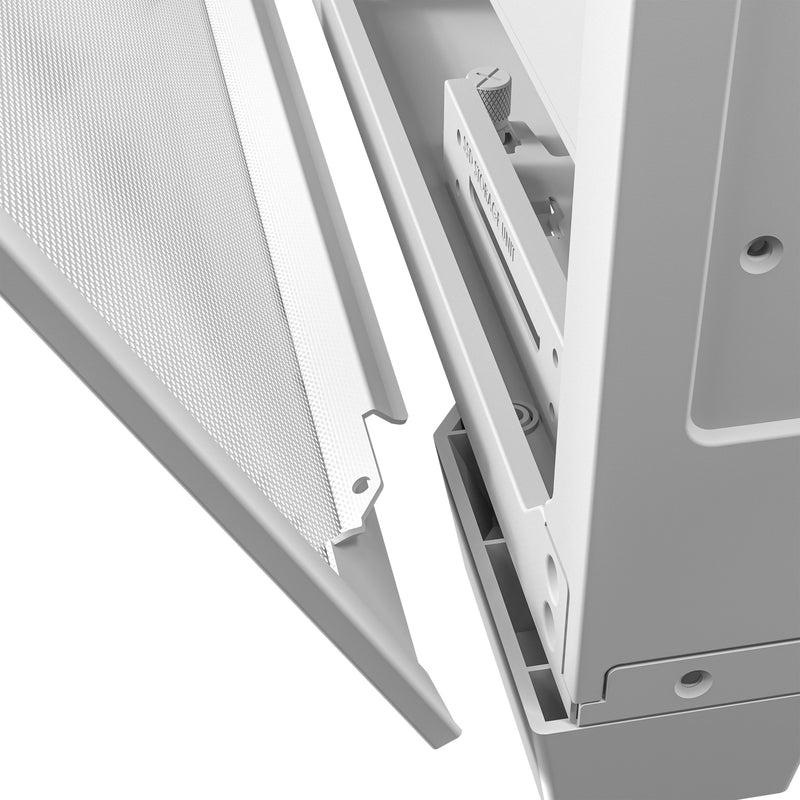 Afbeelding laden in galerijviewer, Antec c8 midi tower behuizing (wit zilver | 2x usb-a | 1x usb-c | tempered glass)