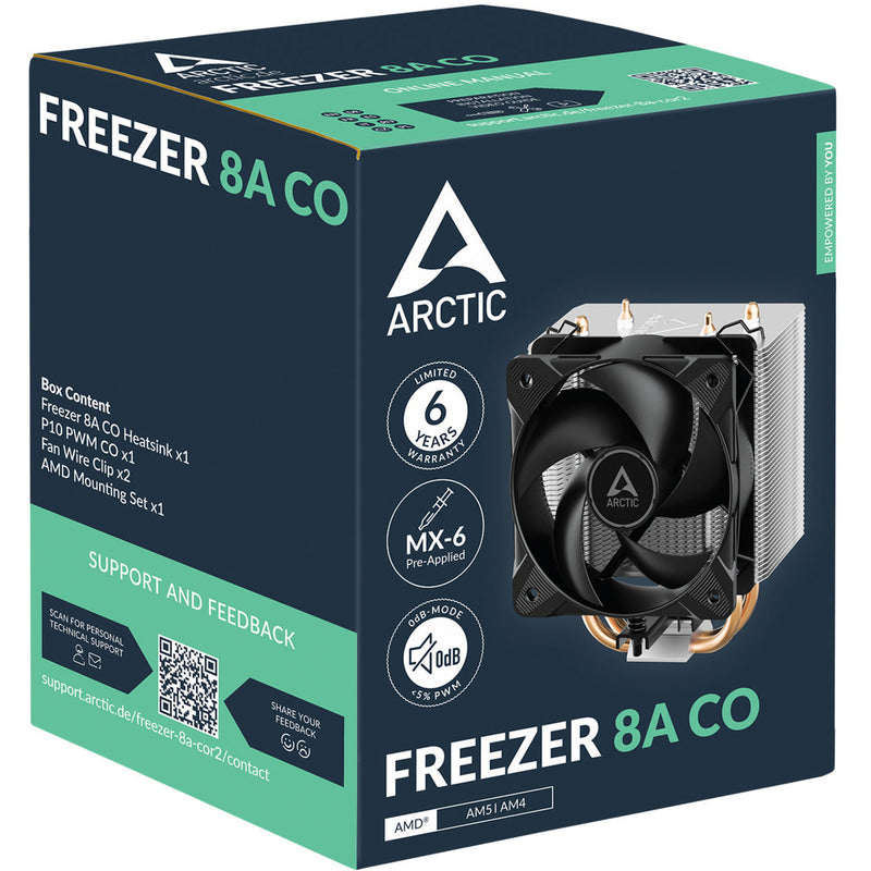 Load image into Gallery viewer, Arctic freezer 8a co cpu-koeler (4-pin pwm)