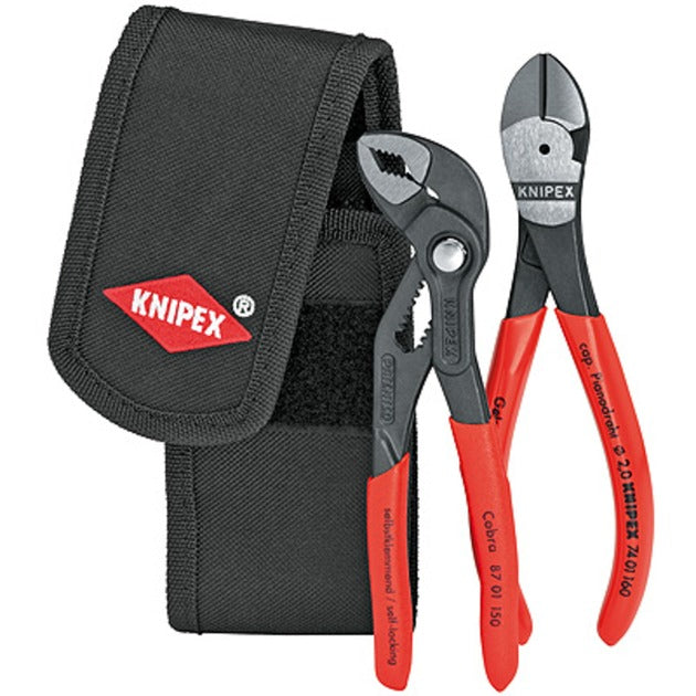 Load image into Gallery viewer, Knipex tangenset 00 20 72 v02 (rood zwart, 2-delig)