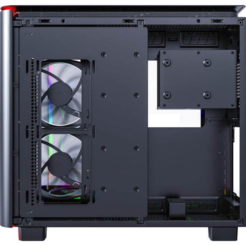 Load image into Gallery viewer, Montech king 95 pro midi tower behuizing (zwart | 2x usb-a | 1x usb-c | rgb | tempered glass)