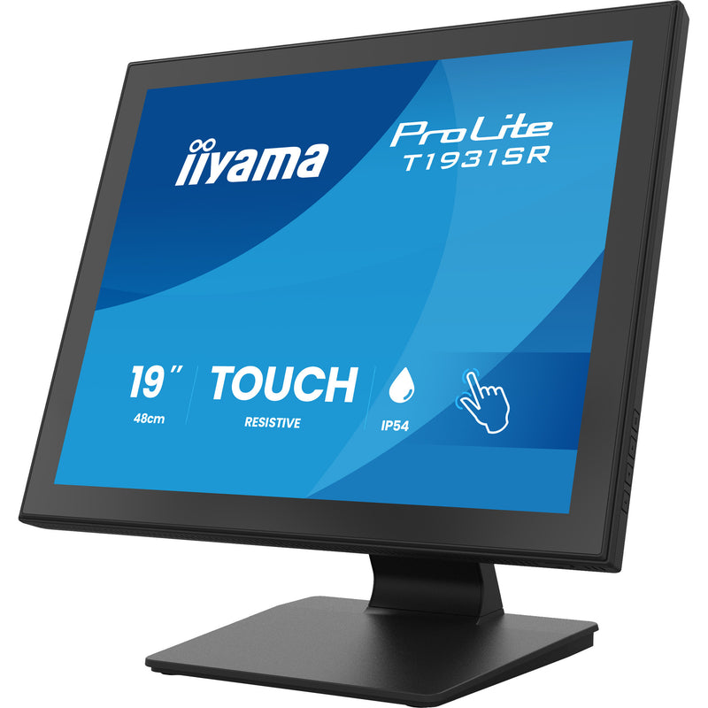 Laden Sie das Bild in Galerie -Viewer, Iiyama prolite t1931sr-b2s 19 touchscreen monitor (zwart, vga, hdmi, displayport, audio, touchscreen)