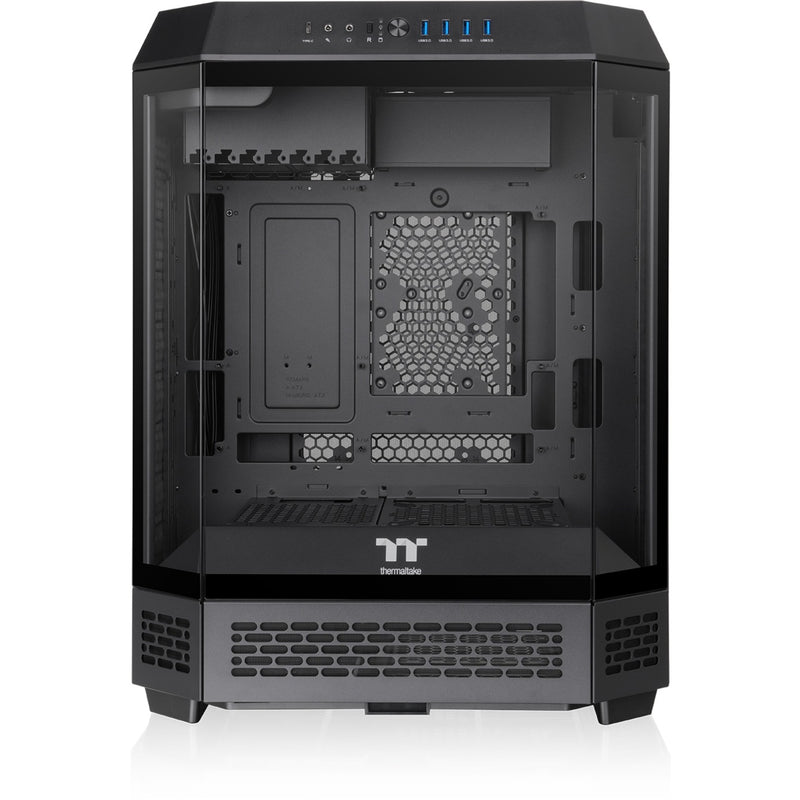 Load image into Gallery viewer, Thermaltake the tower 600 midi tower behuizing (zwart | 4x usb-a | 1x usb-c | tempered glass)