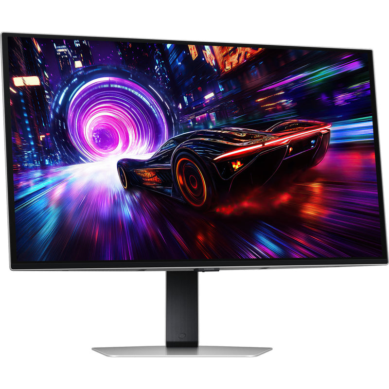 Chargez l'image dans la visionneuse de la galerie, Samsung odyssey oled g8 g81sf 27 4k uhd gaming monitor (zilver, 2x hdmi, displayport, 2x usb-a, usb-b)