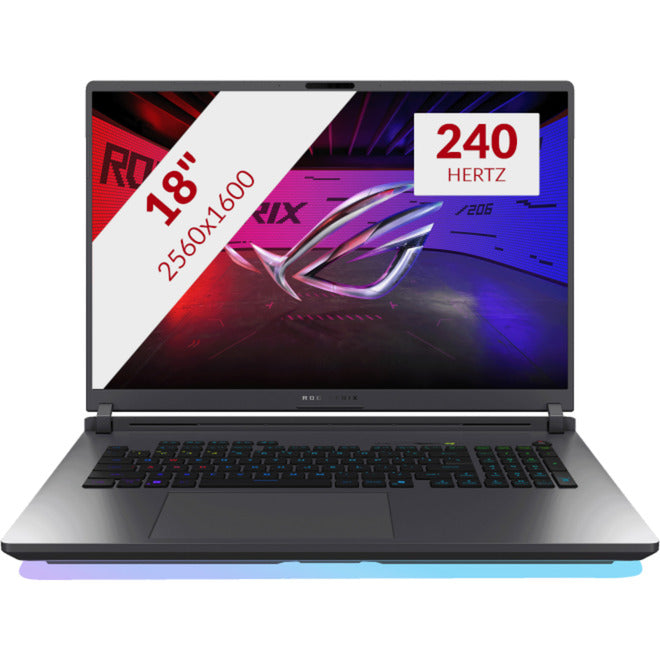Afbeelding laden in galerijviewer, Asus rog strix g18 g815lr-s9103w 18 copilot+ gaming laptop (zwart grijs | core ultra 9 275hx | rtx 5070 ti | 32 gb | 2 tb ssd)
